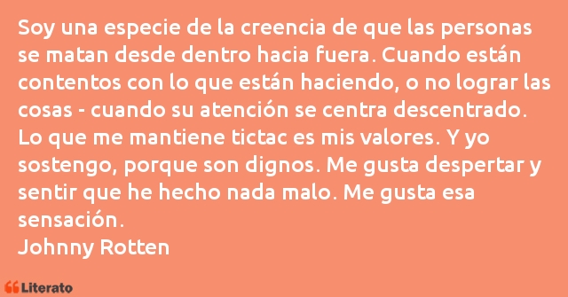 Frases de Johnny Rotten