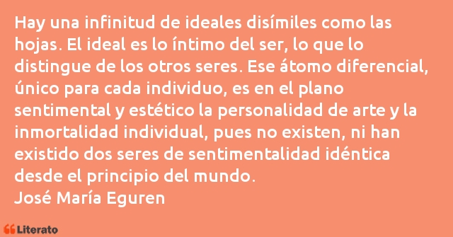 Frases de José María Eguren