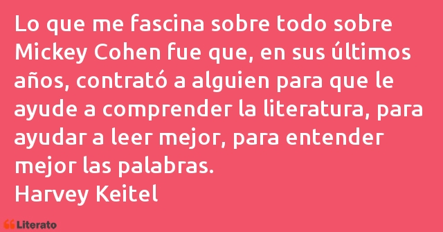 Frases de Harvey Keitel