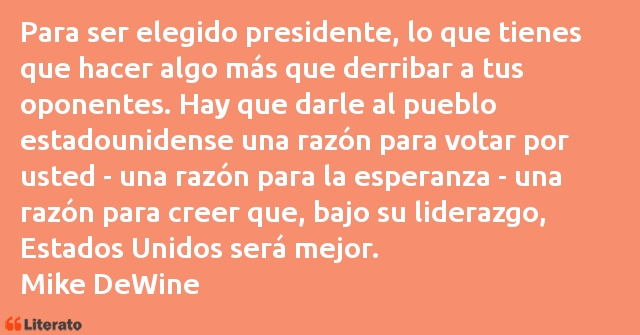 Frases de Mike DeWine