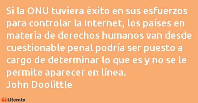 Frases de John Doolittle