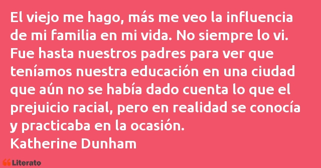 Frases de Katherine Dunham