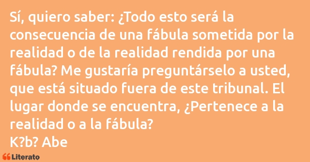 Frases de Kobo Abe