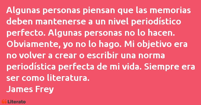 Frases de James Frey