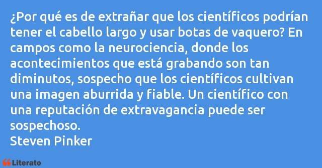 Frases de Steven Pinker