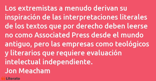 Frases de Jon Meacham