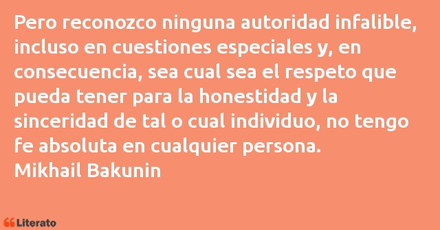 Frases de Mikhail Bakunin