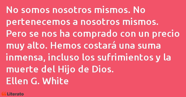 Frases de Ellen G. White