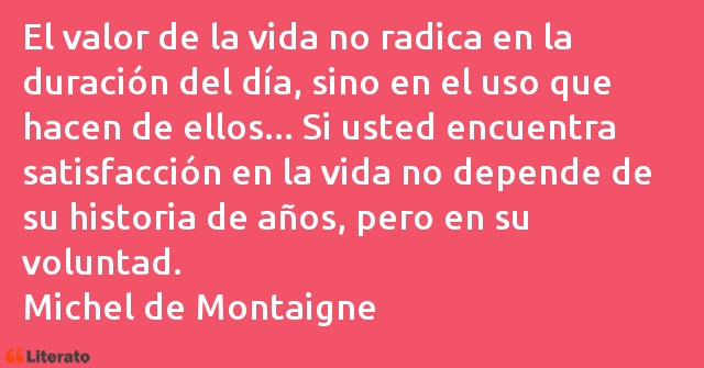 Frases de Michel de Montaigne