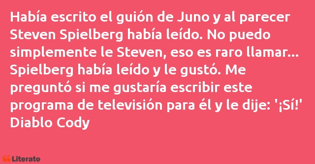 Frases de Diablo Cody