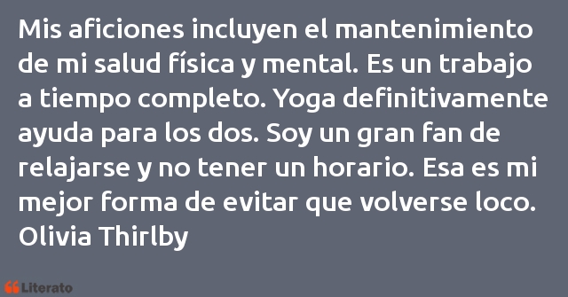 Frases de Olivia Thirlby