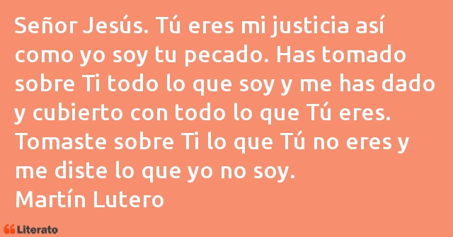 Frases de Martín Lutero