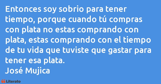 Frases de José Mujica