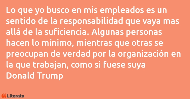 Frases de Donald Trump