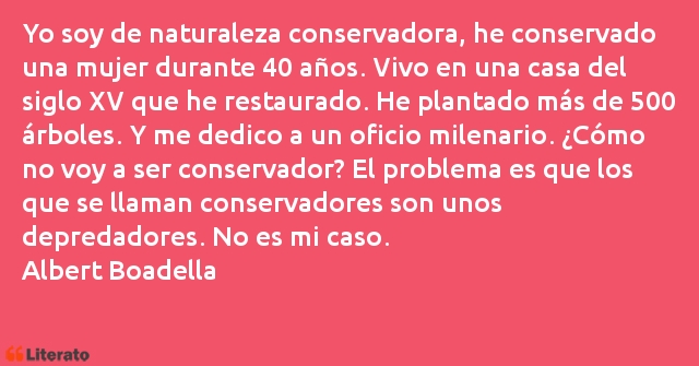 Frases de Albert Boadella