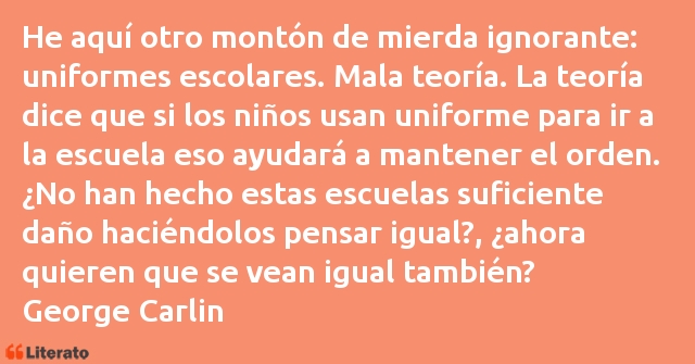 Frases de George Carlin