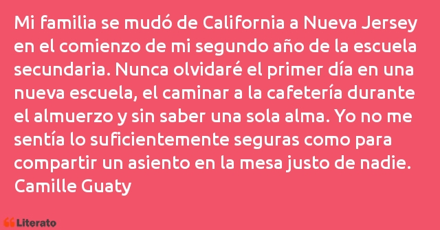 Frases de Camille Guaty