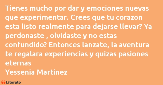 Frases de Yessenia Martinez