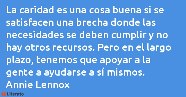 Frases de Annie Lennox