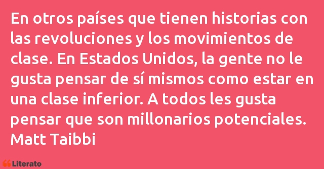 Frases de Matt Taibbi