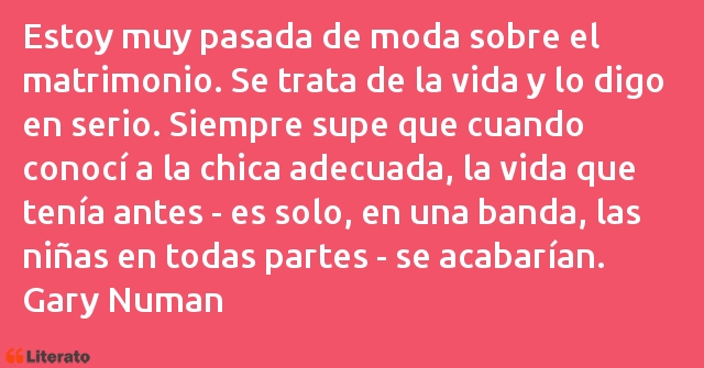 Frases de Gary Numan