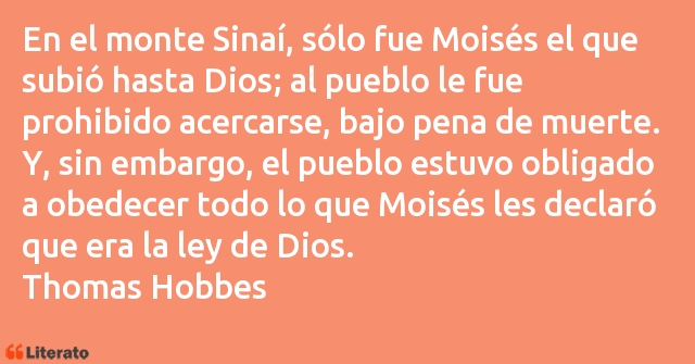 Frases de Thomas Hobbes