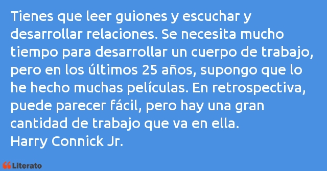 Frases de Harry Connick Jr.