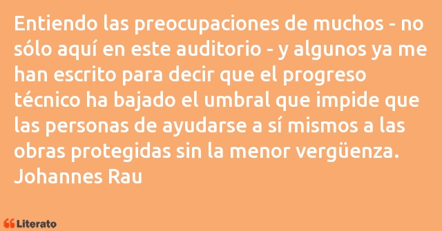 Frases de Johannes Rau