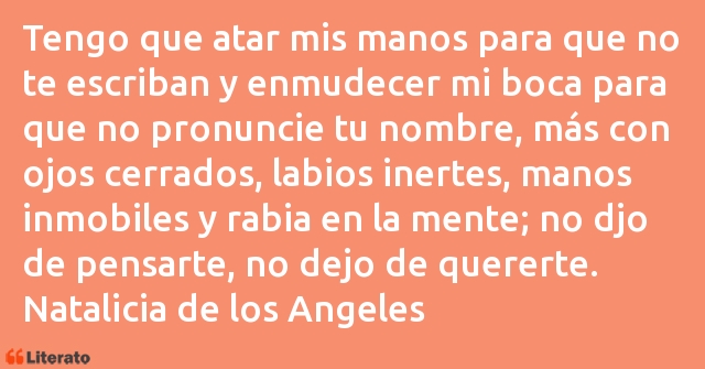 Frases de Natalicia de los Angeles