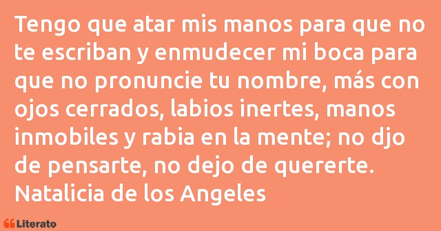 Frases de Natalicia de los Angeles