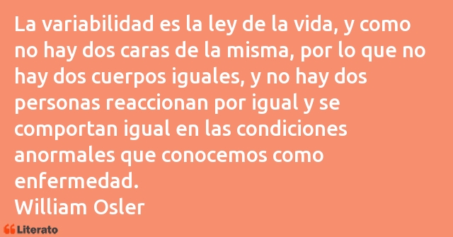 Frases de William Osler