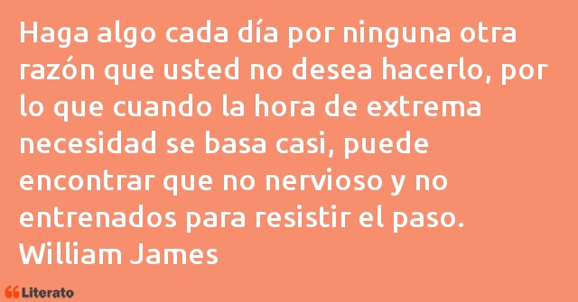 Frases de William James