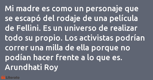 Frases de Arundhati Roy