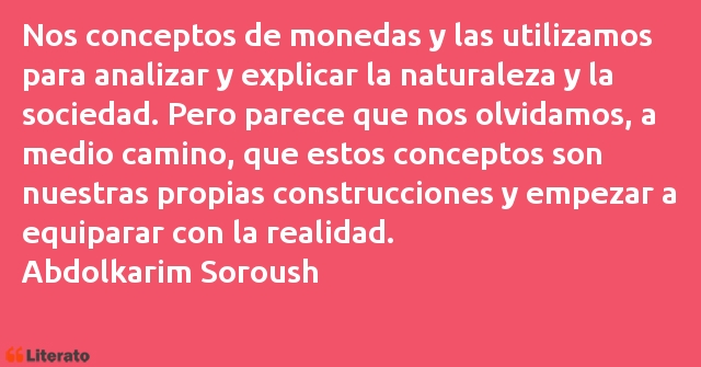 Frases de Abdolkarim Soroush