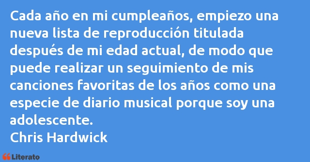 Frases de Chris Hardwick