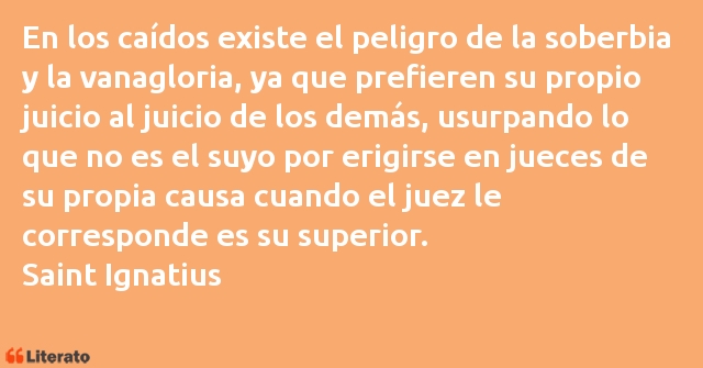 Frases de Saint Ignatius