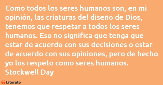 Frases de Stockwell Day