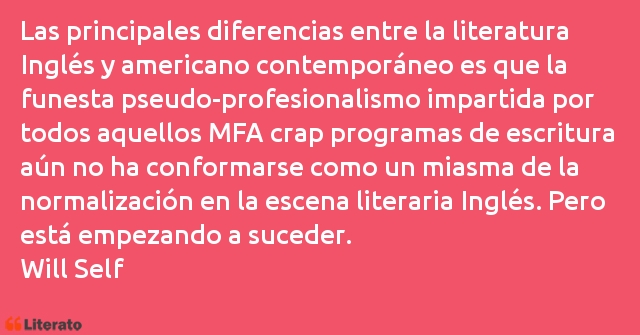 Frases de Will Self