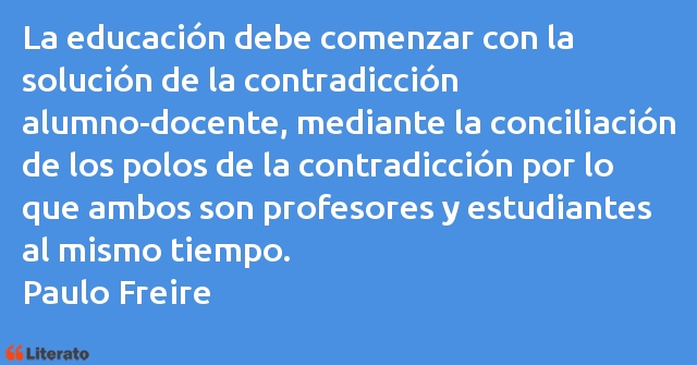 Frases de Paulo Freire