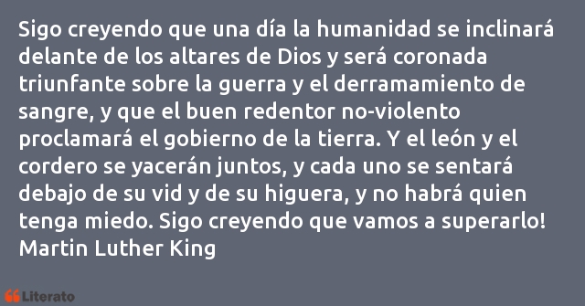 Frases de Martin Luther King