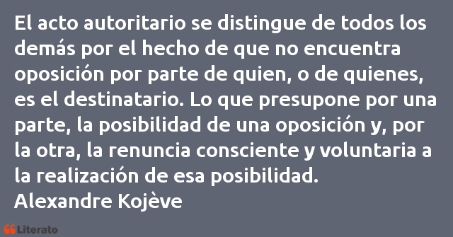 Frases de Alexandre Kojève