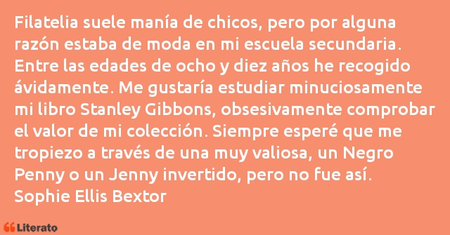 Frases de Sophie Ellis Bextor