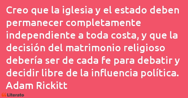 Frases de Adam Rickitt