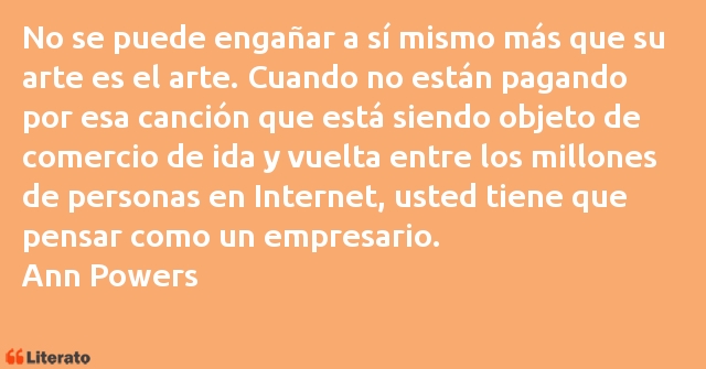 Frases de Ann Powers