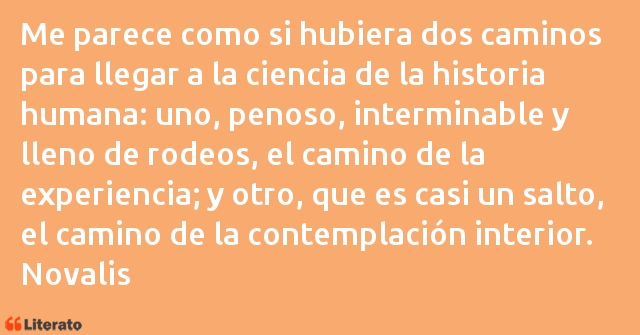 Frases de Novalis