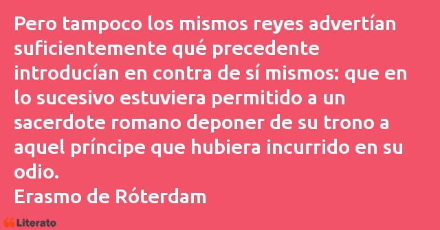 Frases de Erasmo De Rotterdam