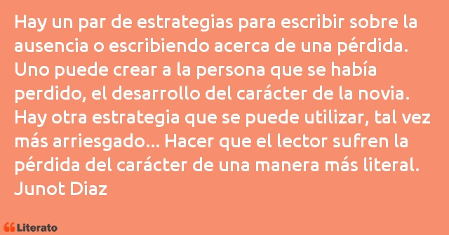 Frases de Junot Diaz