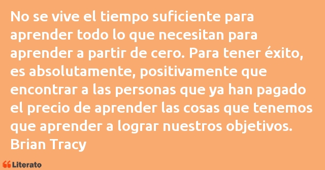 Frases de Brian Tracy