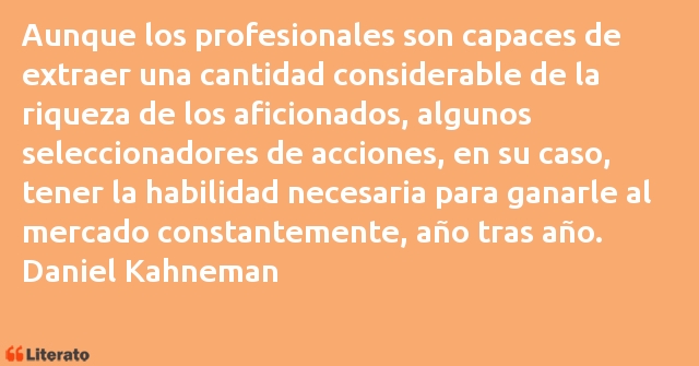 Frases de Daniel Kahneman