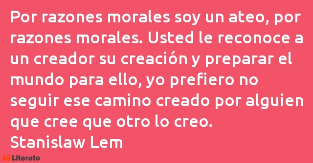 Frases de Stanisław Lem